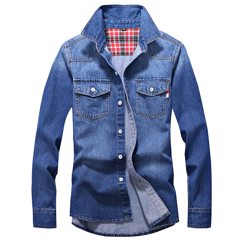 Denim Cotton Jeans Shirt