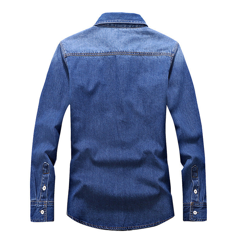 Denim Cotton Jeans Shirt
