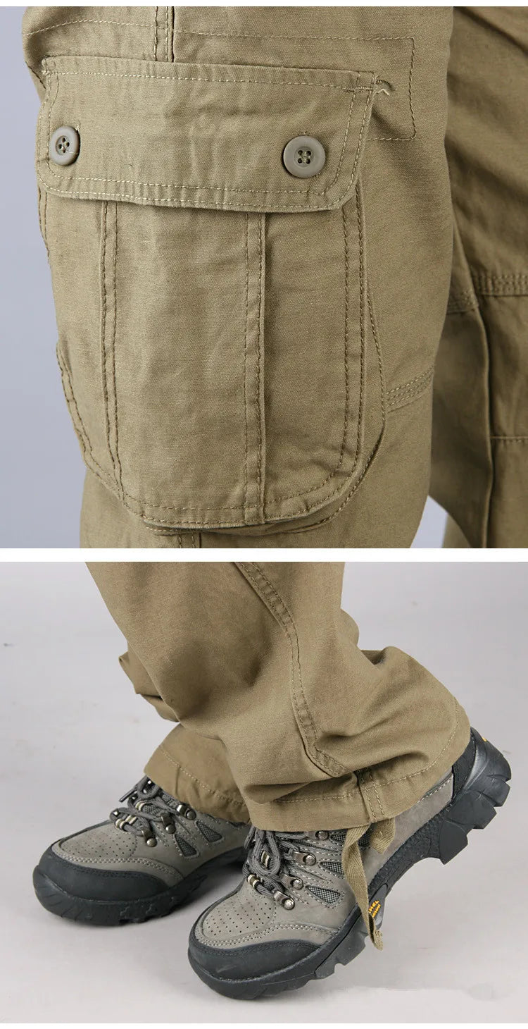 Casual Multi Pockets Cargo Pants