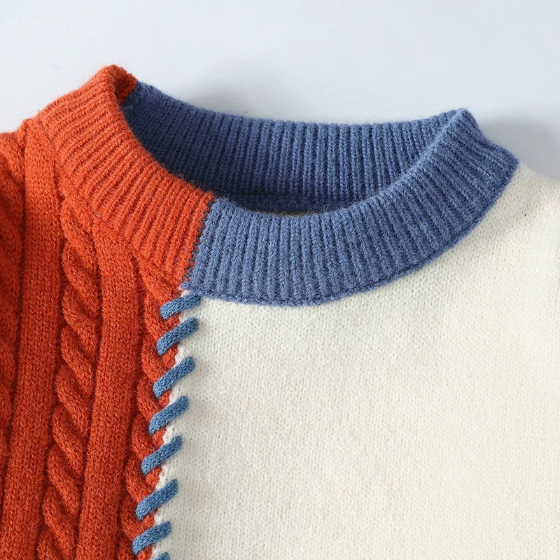 High-End Streetwear Ripped Hole Sweaters for Men