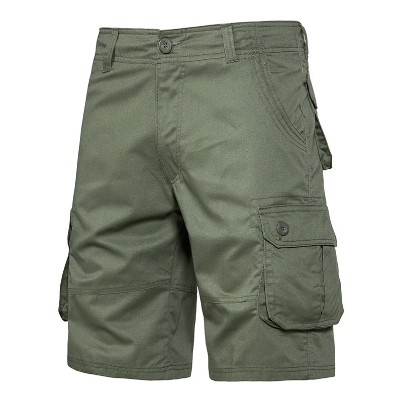 Men's Summer Multi-Pocket Loose Shorts: Comfortable Outdoor Style