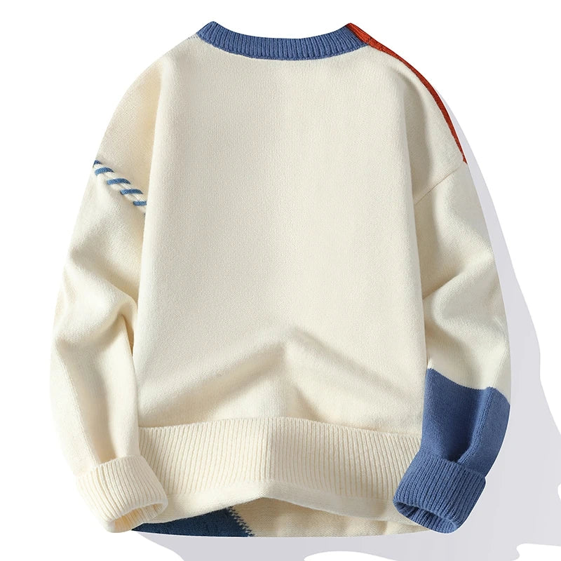 High-End Streetwear Ripped Hole Sweaters for Men