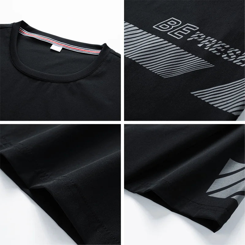 Short Sleeve Loose T-Shirt Set