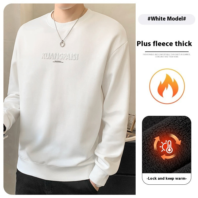 Round Neck Heavy Sweater For Spring And Autum