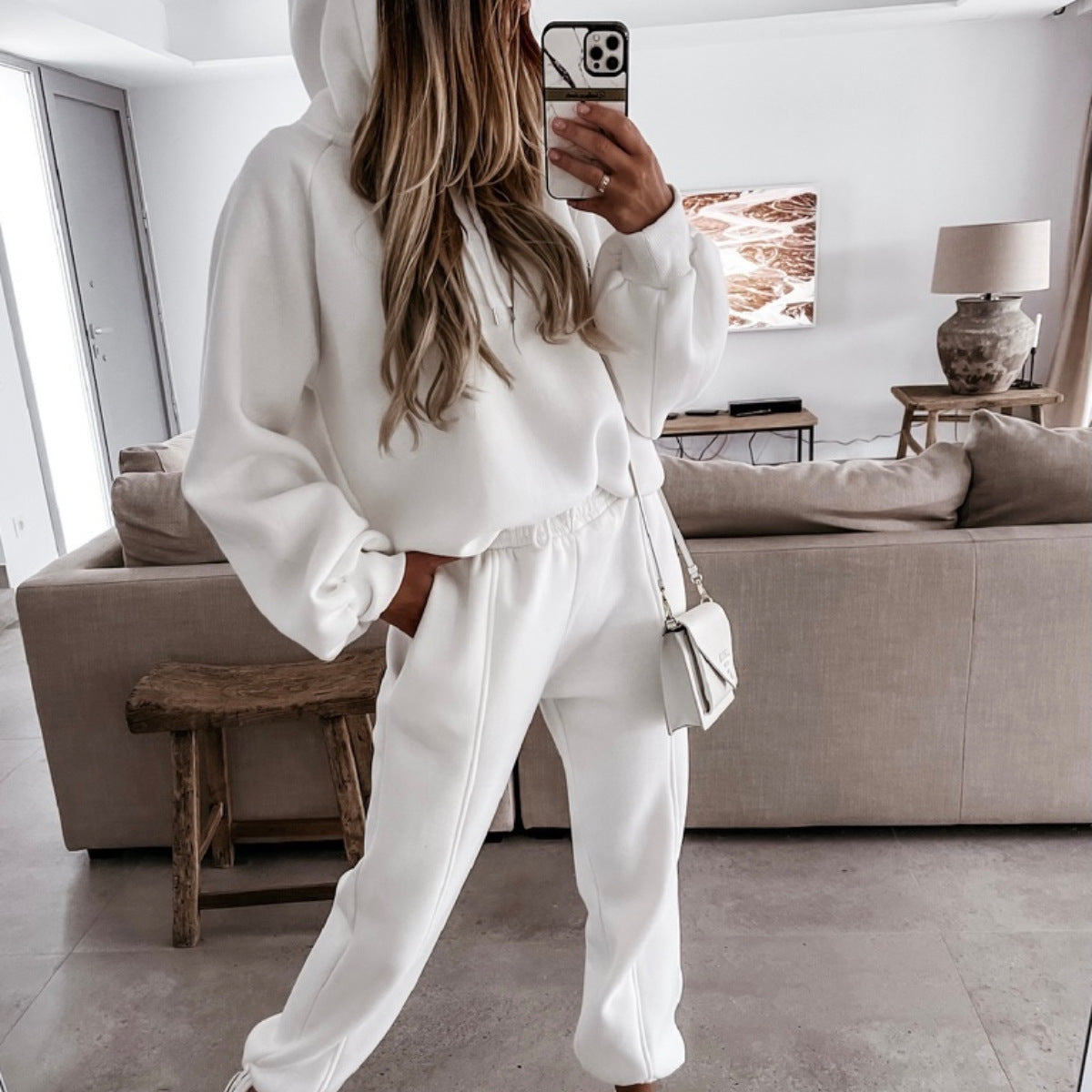 Sports & Leisure Hooded Sweater Suit Two-piece Suit