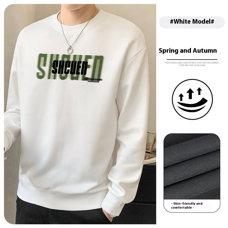 Round Neck Heavy Sweater For Spring And Autum