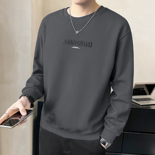 Round Neck Heavy Sweater For Spring And Autum