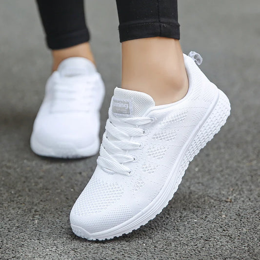 Soft Light-Weight Mesh Vulcanize Sneakers Shoes