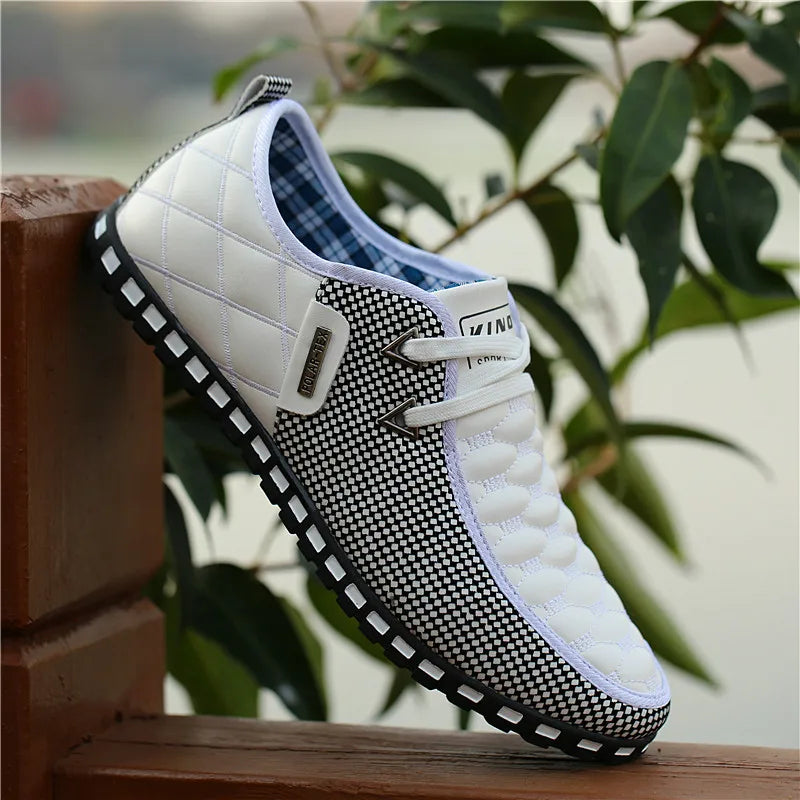 Leather Casual Breathable Light Weight Shoes