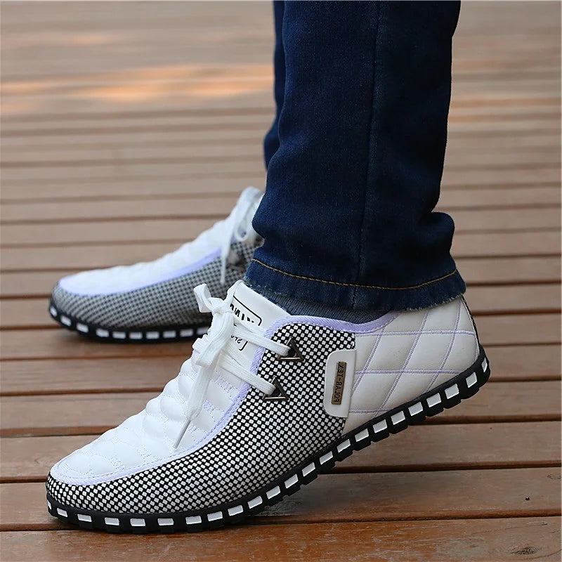 Leather Casual Breathable Light Weight Shoes