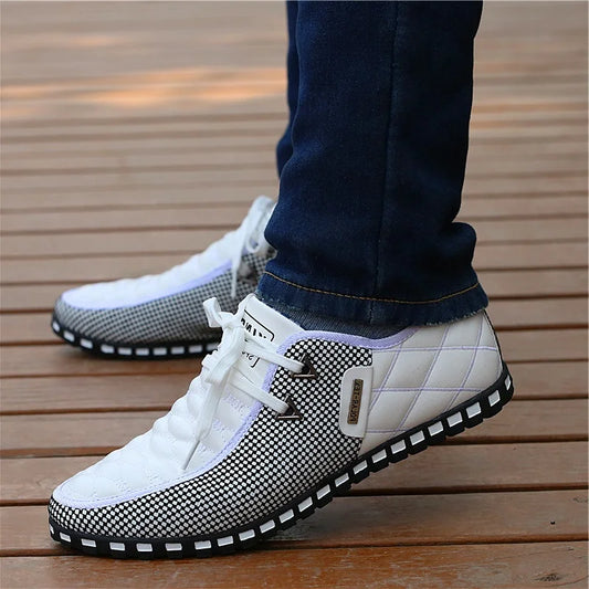 Leather Casual Breathable Light Weight Shoes