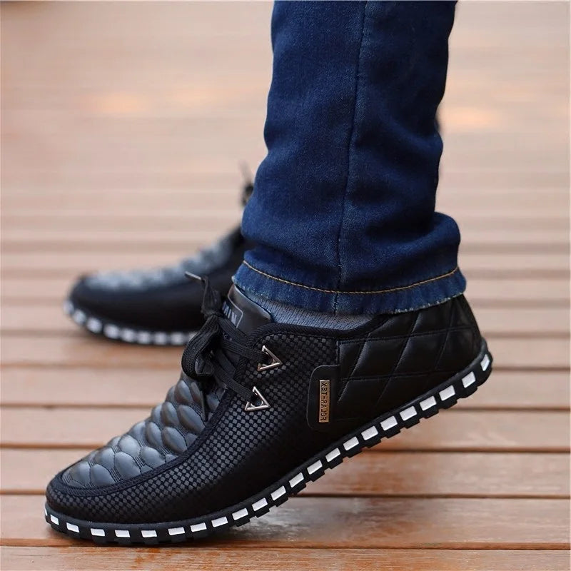 Leather Casual Breathable Light Weight Shoes