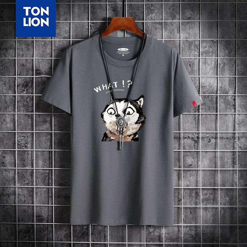 Surprised Cartoon Dog T-shirts