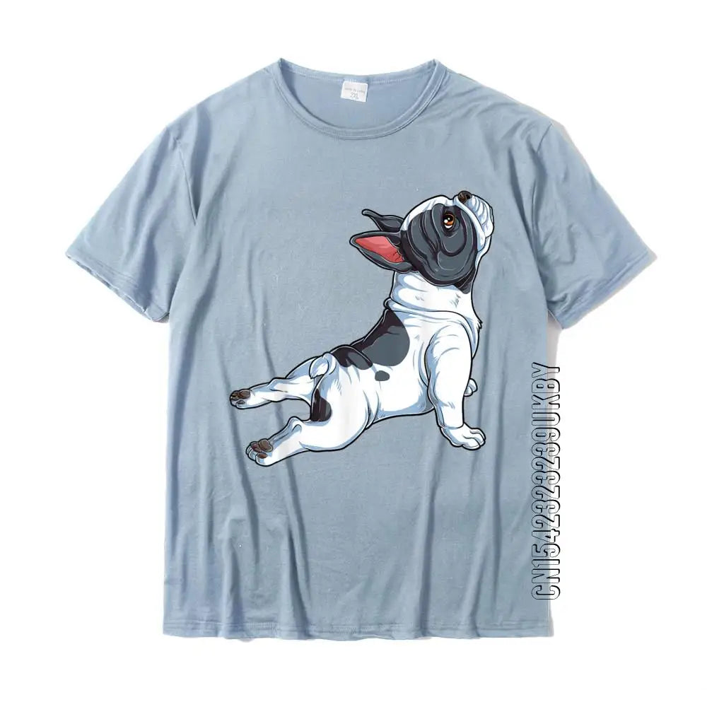 French Bulldog Yoga T Shirt