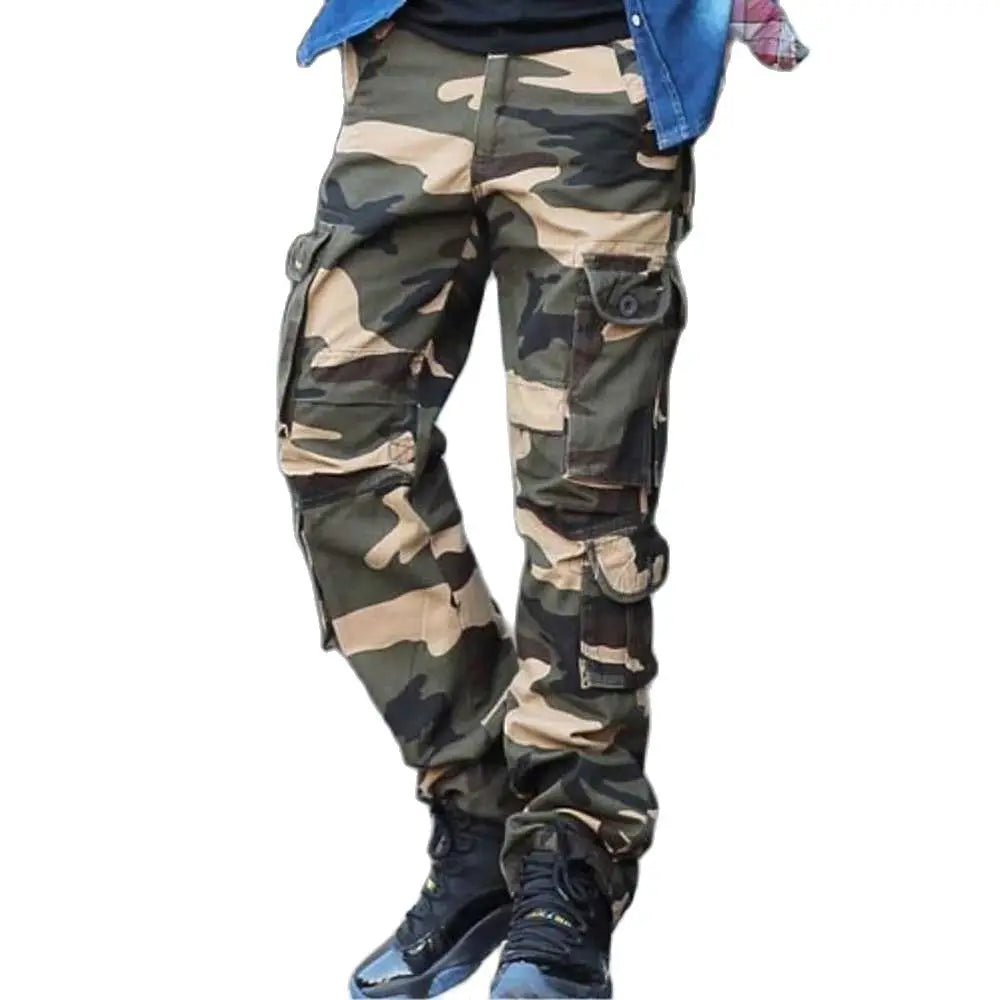 Military Style Cargo Pants