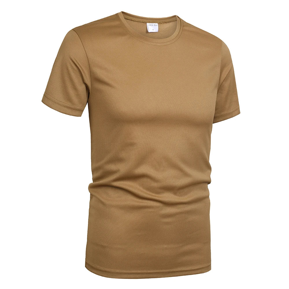 Round Neck Solid T-shirt