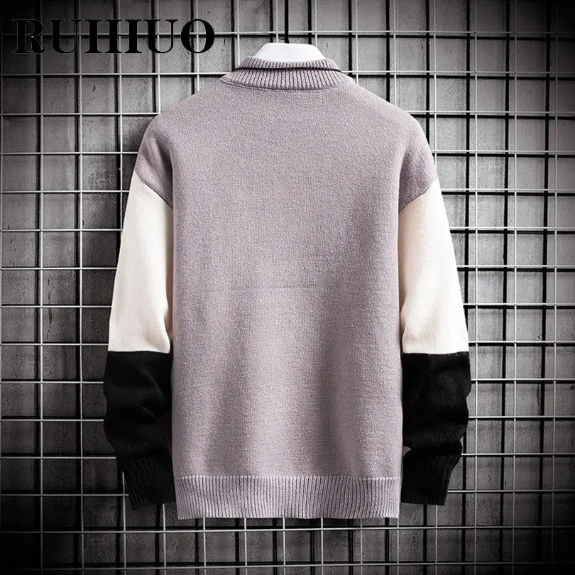 Vintage Men's Pullover Sweater - Classic Style Clothing