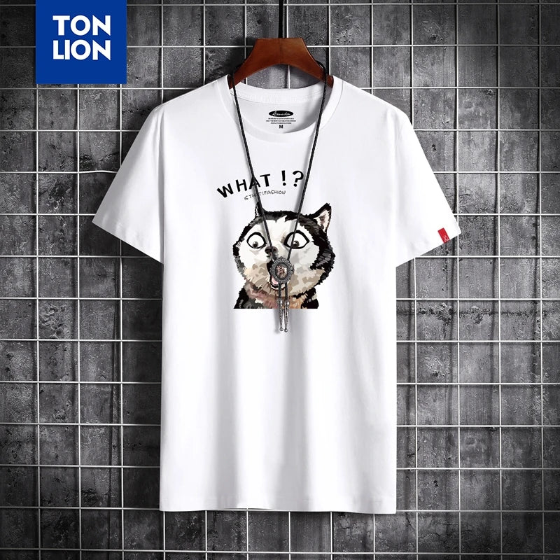 Surprised Cartoon Dog T-shirts
