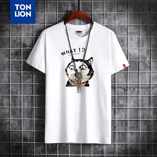 Surprised Cartoon Dog T-shirts