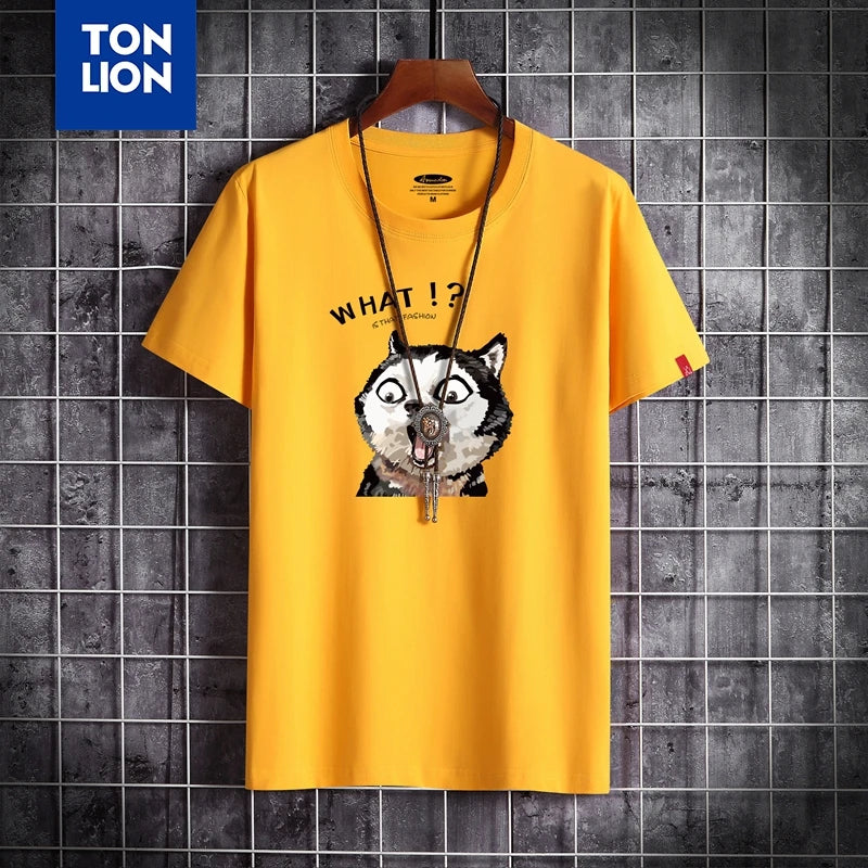 Surprised Cartoon Dog T-shirts