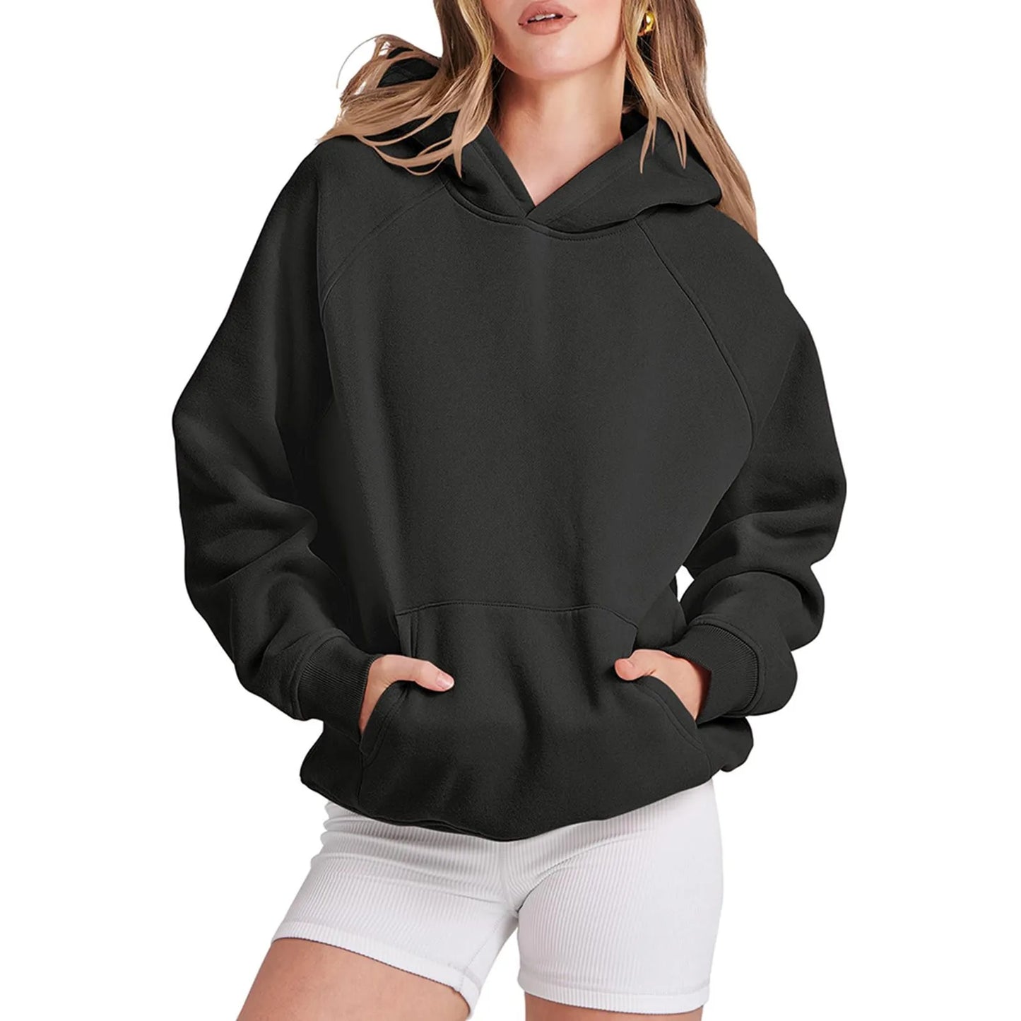 Essential Autumn Hooded Sweatshirt for Women