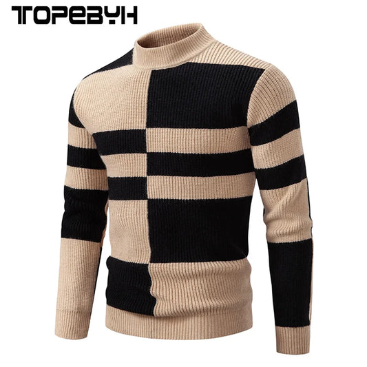 Relaxed Cozy Knit Neck Sweater