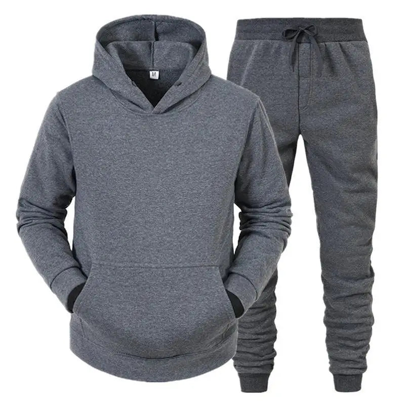 Hooded Sweatshirts & Pants Casual Leisure Sets