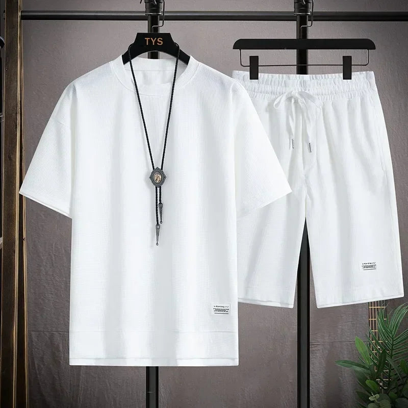 Short-sleeved T-shirt+pants