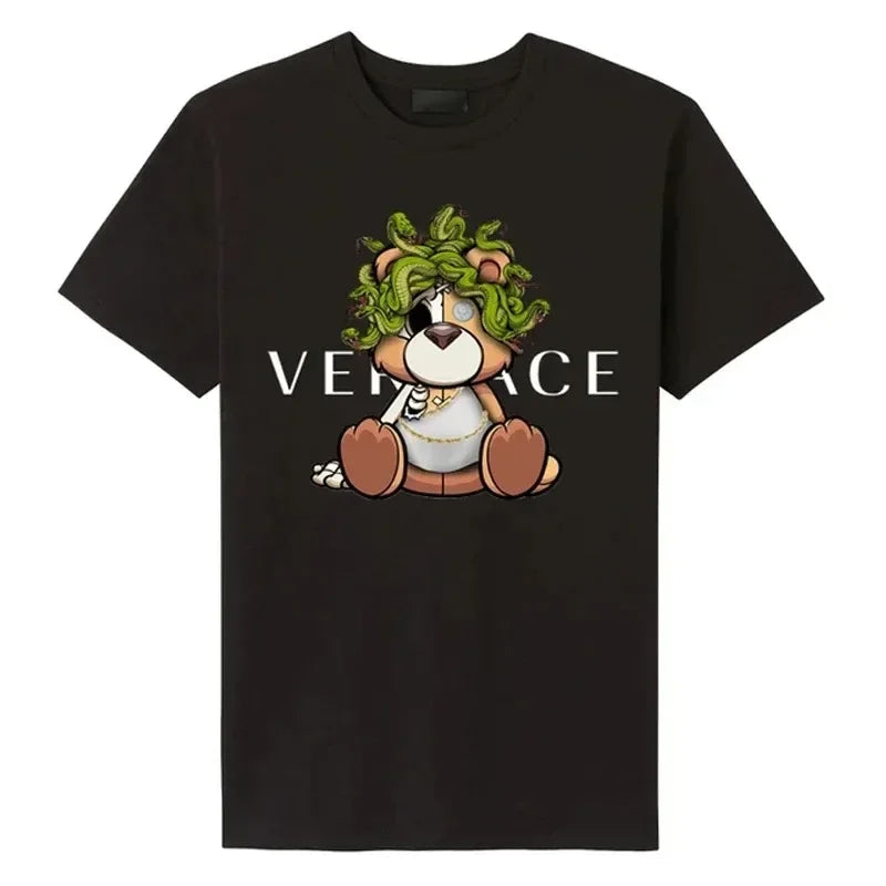 Men's Breathable Cotton T-Shirt Short Sleeve, O-Neck