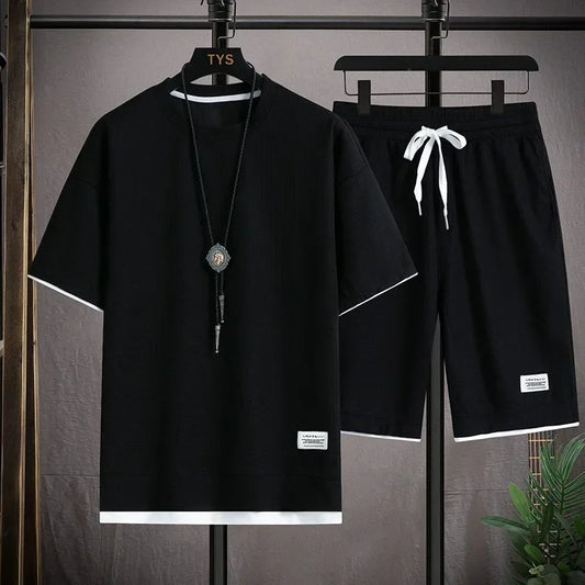 Short-sleeved T-shirt+pants