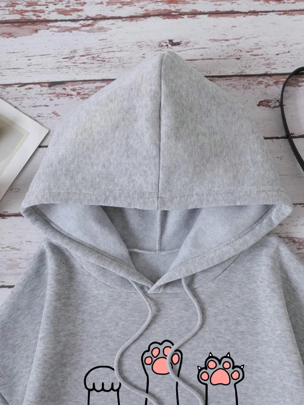 Cat Claw Rock-Paper-Scissors Sweatshirt