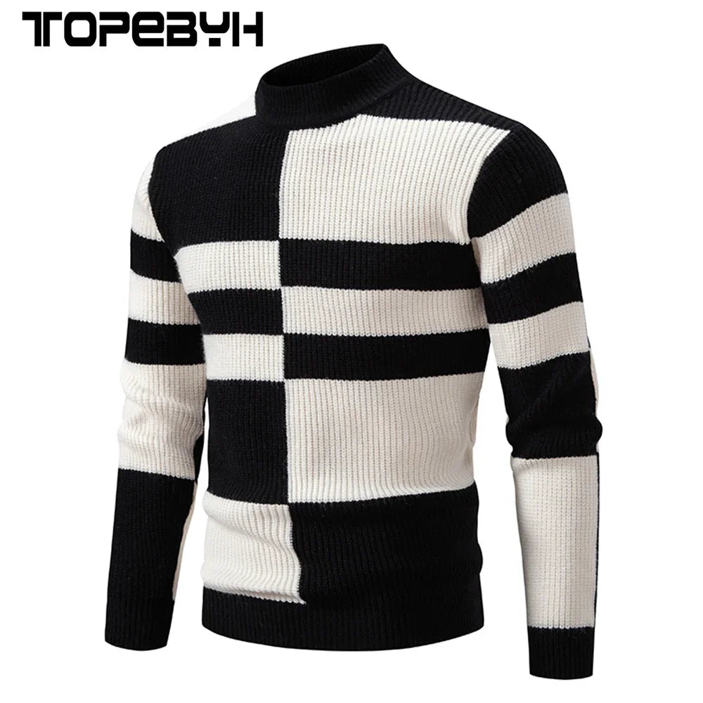 Relaxed Cozy Knit Neck Sweater
