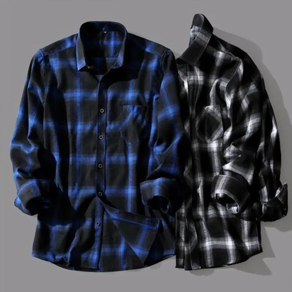 Chic Men's Spring Shirt:Stylish Shirt for a Modern Look.