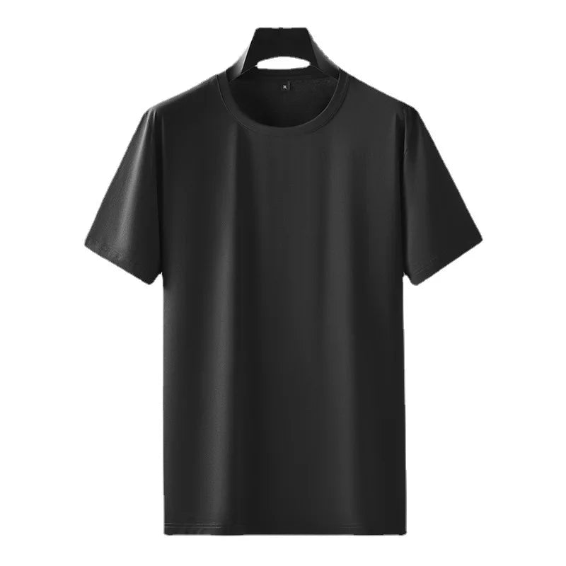 Short Sleeve Casual Solid Color T-Shirt