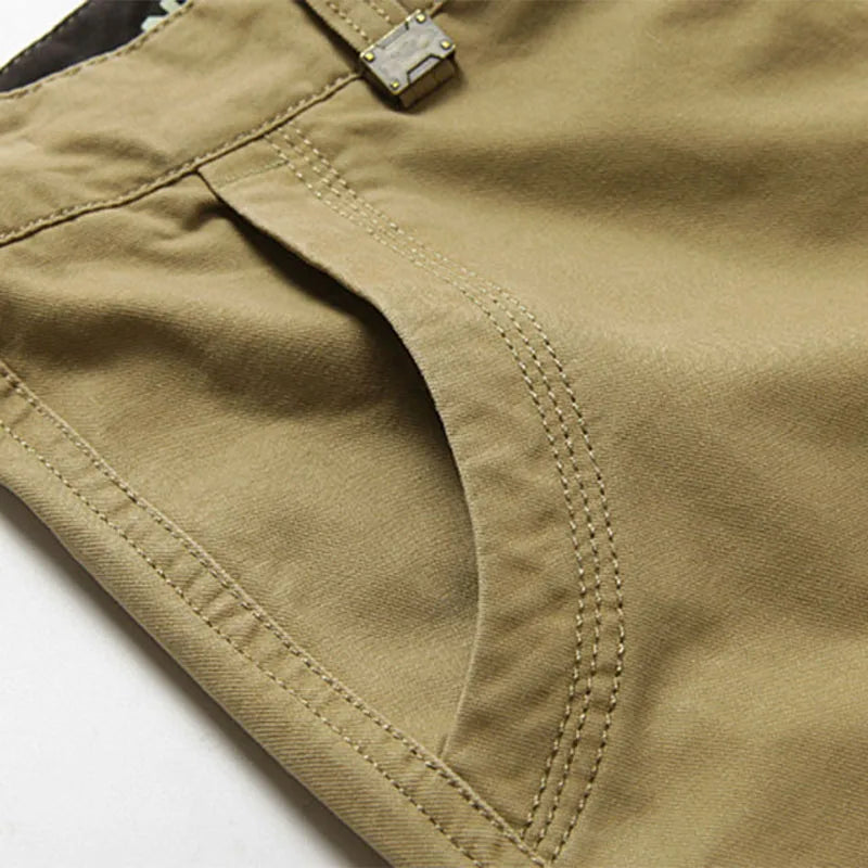 Men Casual Multi-pockets Cotton Cargo pants