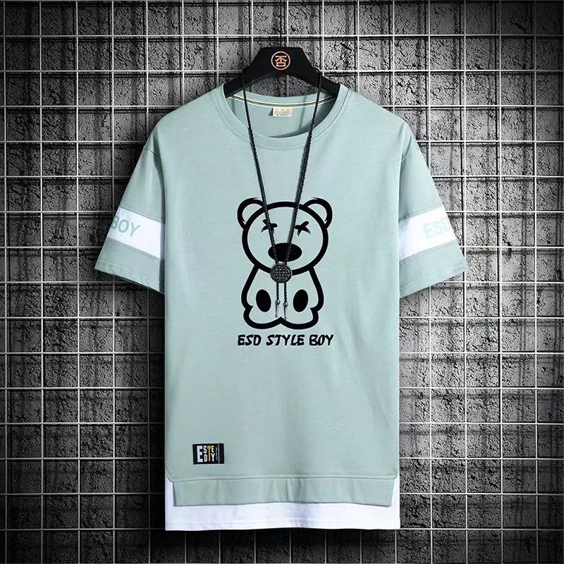 T-shirt for Men Short Sleeves Male T Shirt