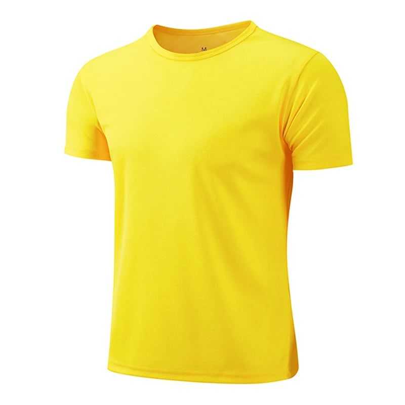 Breathable Quick-Dry Men's Gym Tee: Stay Cool and Comfortable