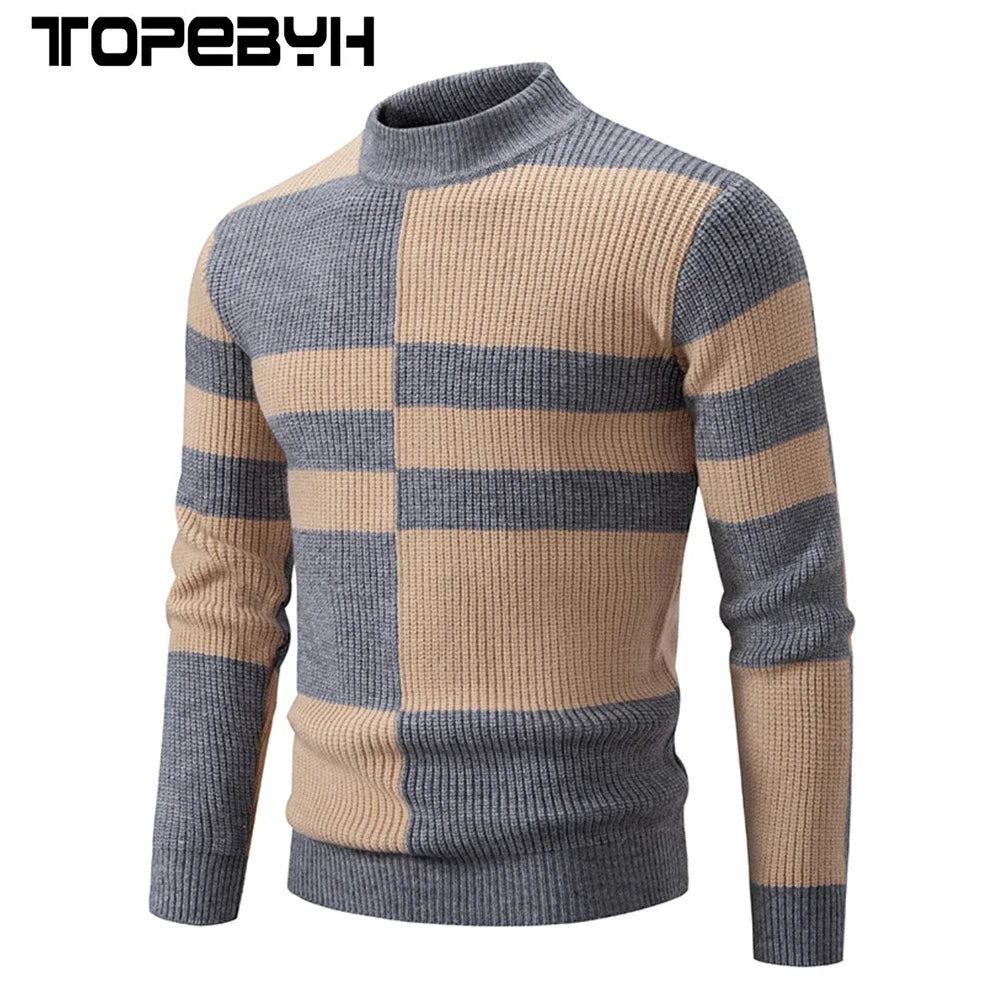 Relaxed Cozy Knit Neck Sweater