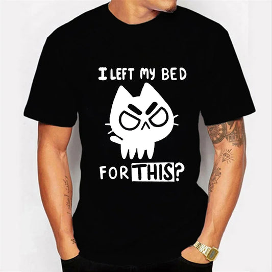 Cat Print T-Shirt