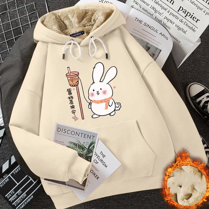 Thicken Fleece Warm Hoodie