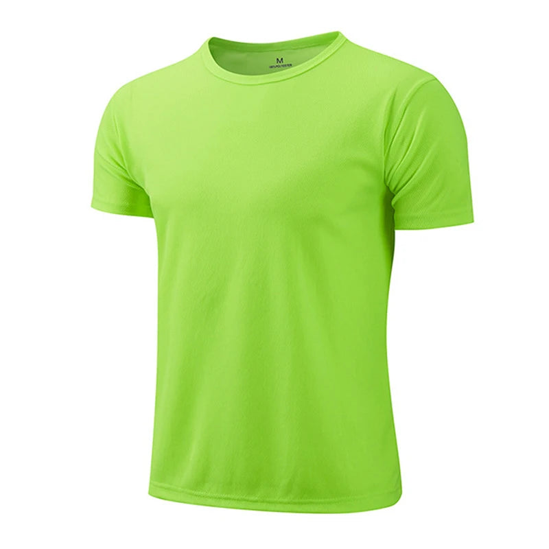 Breathable Quick-Dry Men's Gym Tee: Stay Cool and Comfortable