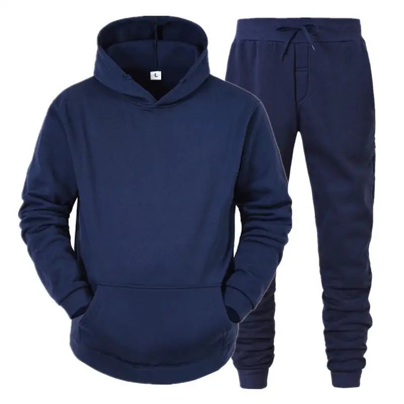 Hooded Sweatshirts & Pants Casual Leisure Sets