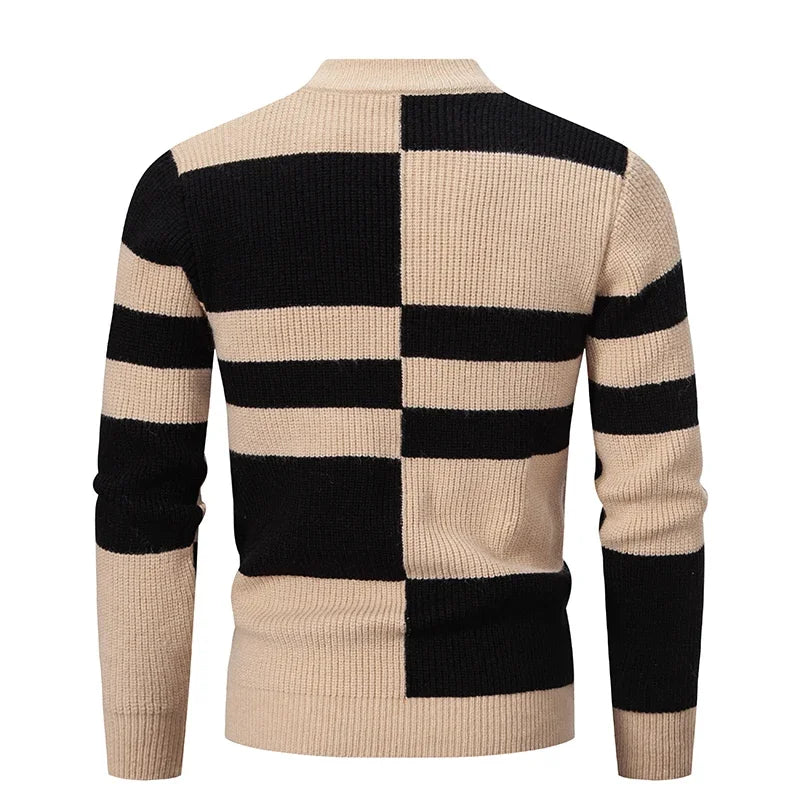 Relaxed Cozy Knit Neck Sweater