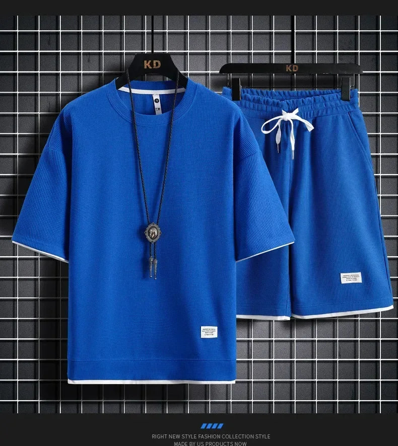 Short-sleeved T-shirt+pants