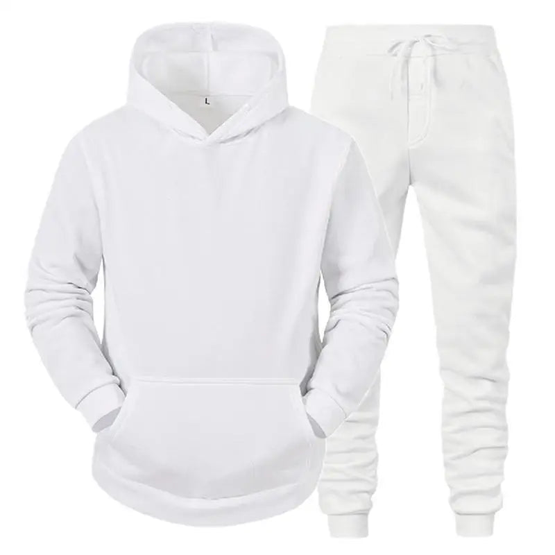 Hooded Sweatshirts & Pants Casual Leisure Sets