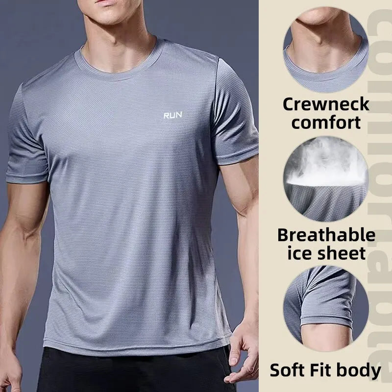 Performance-Ready: Men's Quick Dry Running Undershirt