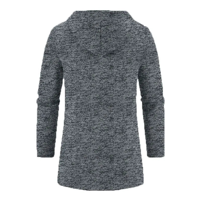 Men's Zip-Up Casual Solid Color Hoodies