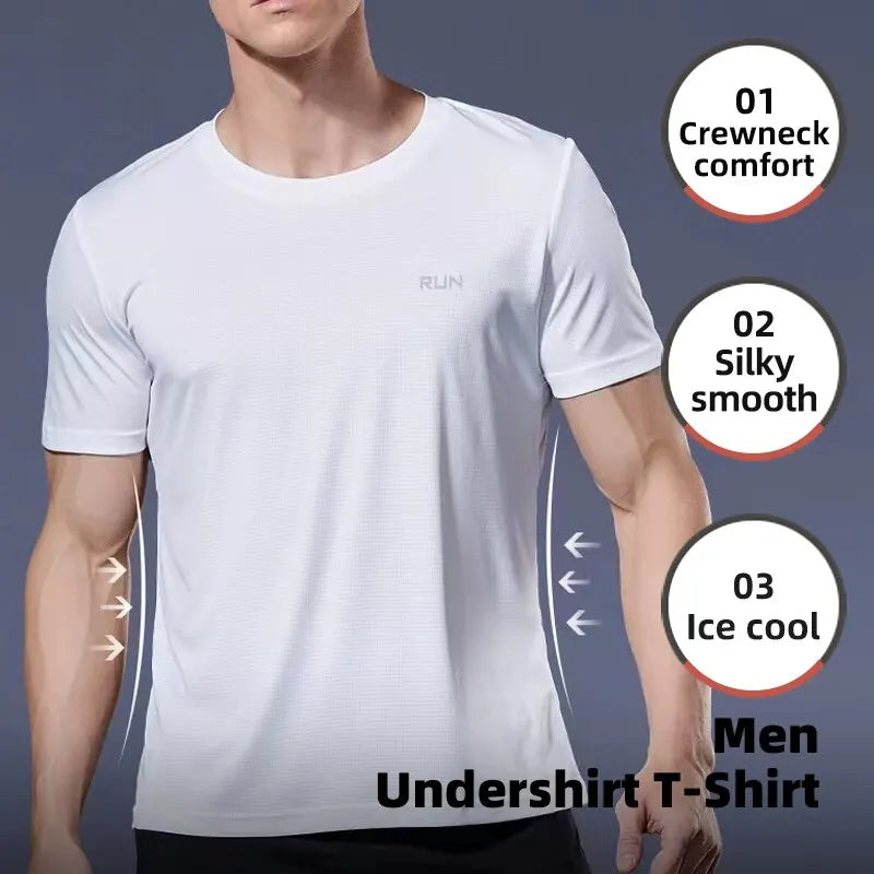 Performance-Ready: Men's Quick Dry Running Undershirt