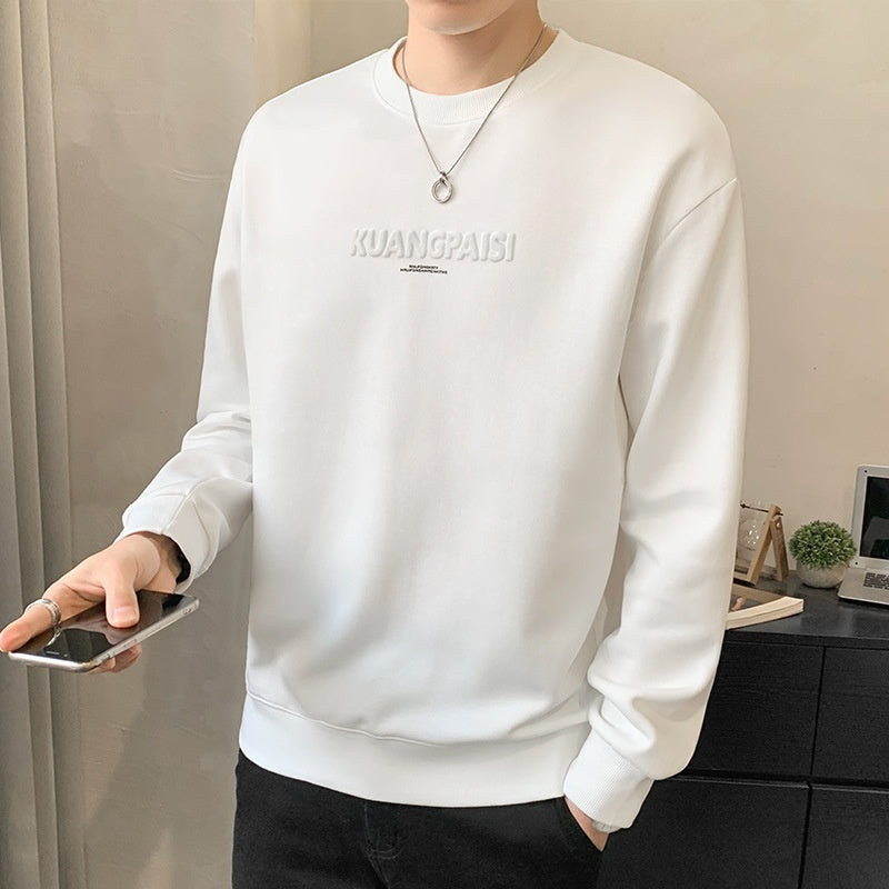Round Neck Heavy Sweater For Spring And Autum